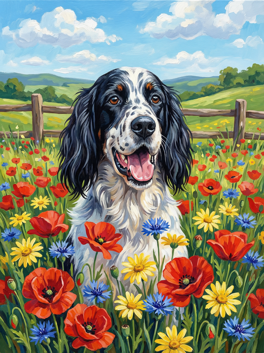 Meadow Bloom Companion (Diamond Painting)