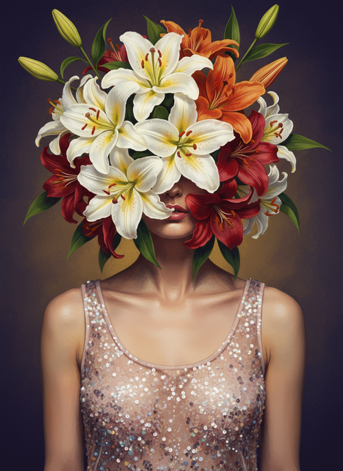 Lily Psalm (Board Canvas)