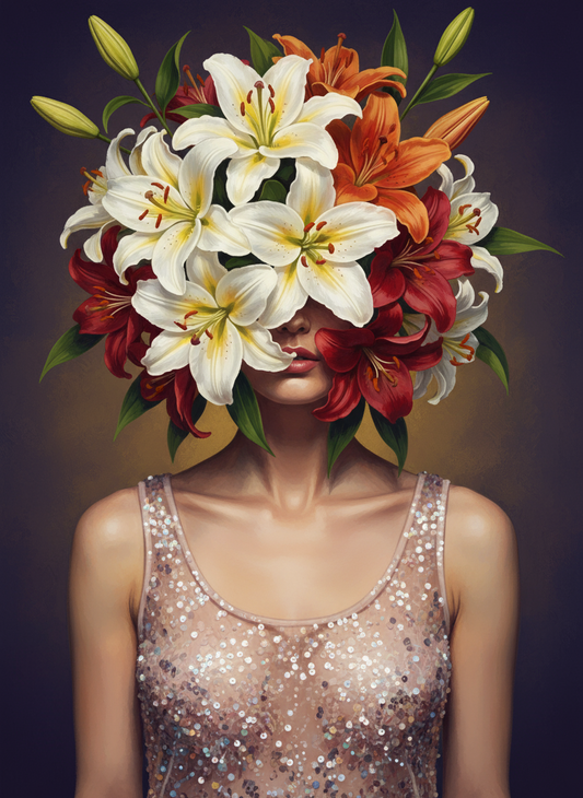 Lily Psalm (Board Canvas)