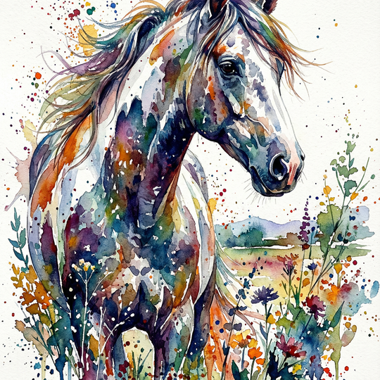 Wildflower Horse