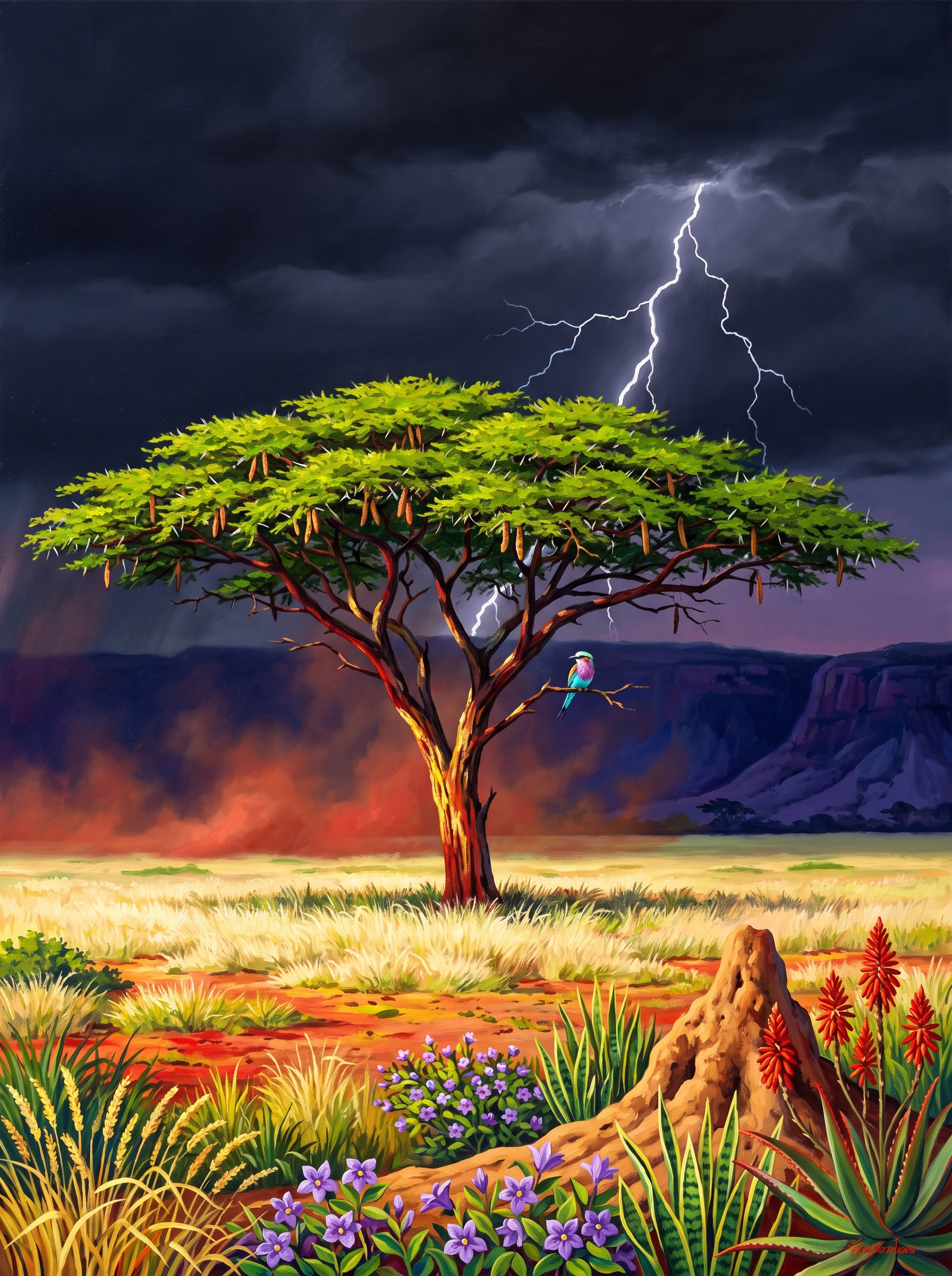 Acacia and Lightning