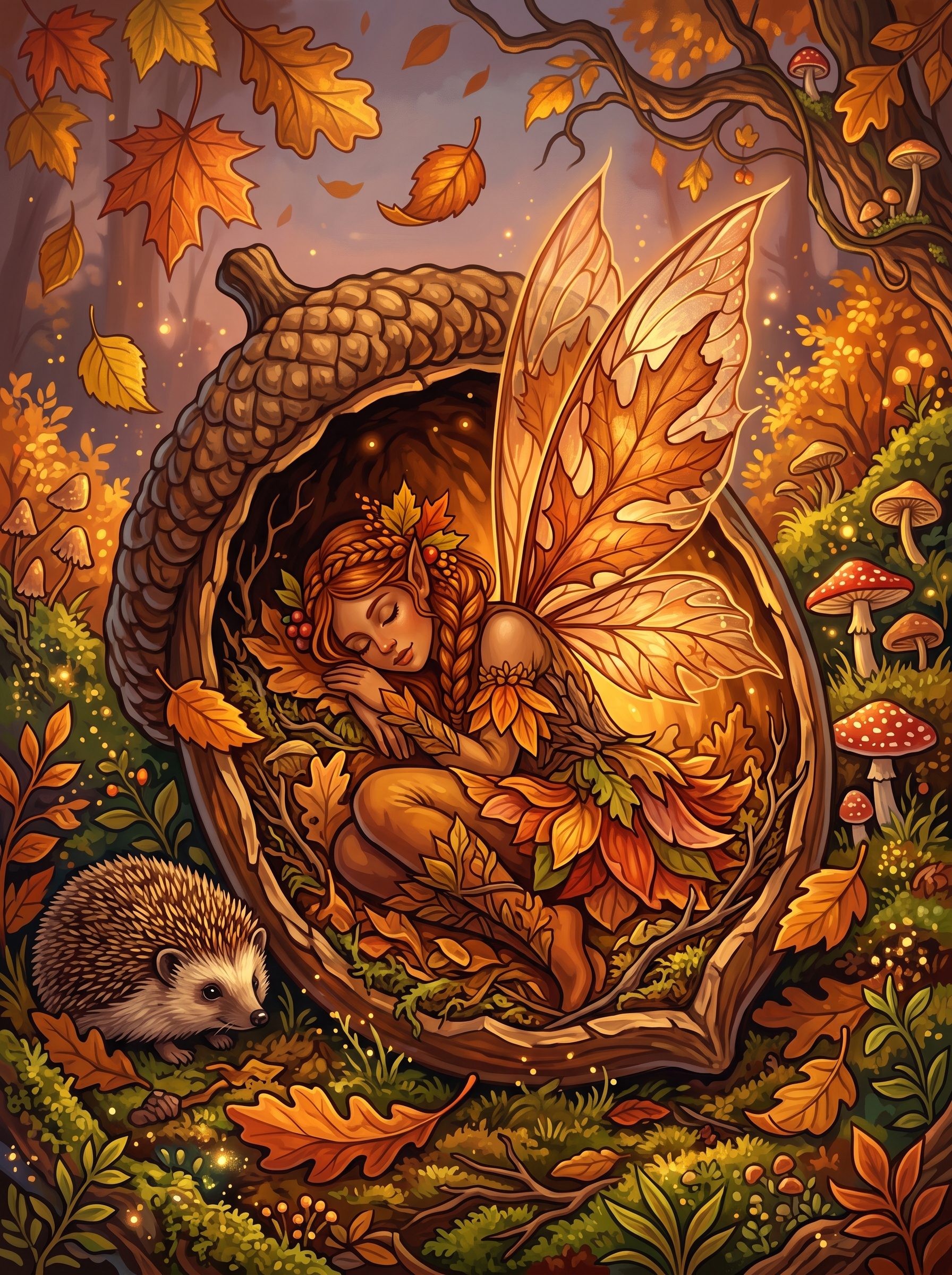 Acorn Autumn Fairy