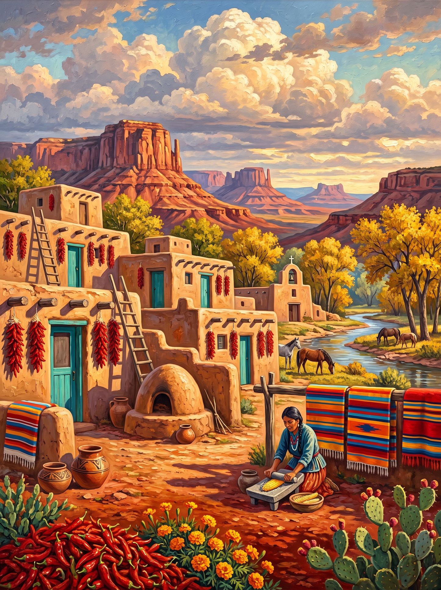 Adobe Pueblo