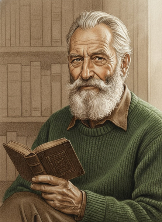 Scholar’s Quiet (Board Canvas)