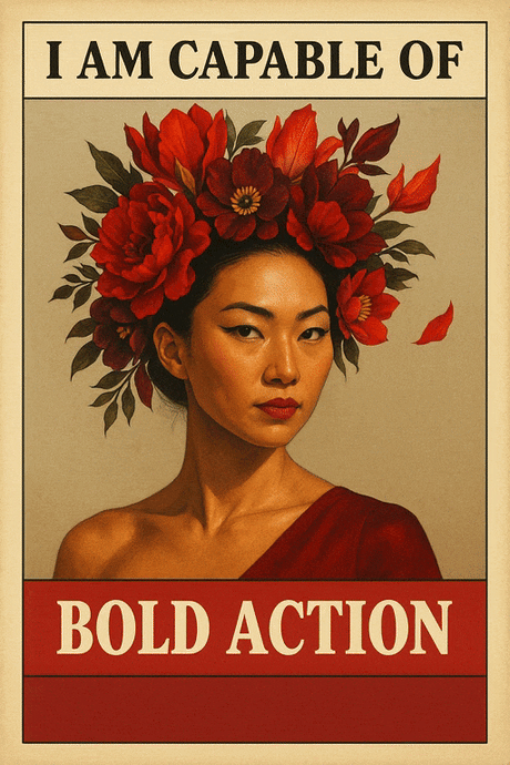 I Am Capable of Bold Action (Diamond Painting) Diamond Painting kit