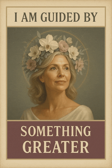I Am Guided By Something Greater (Diamond Painting) Diamond Painting kit