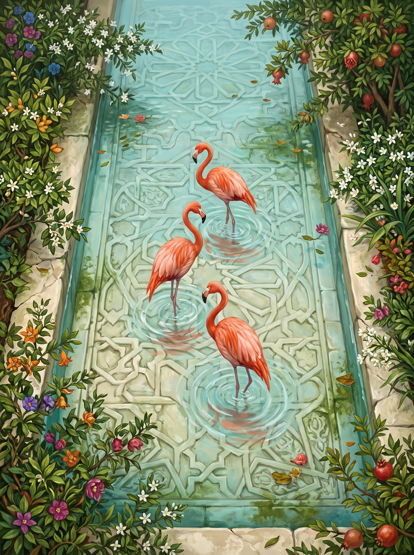 Alhambra Flamingo Court