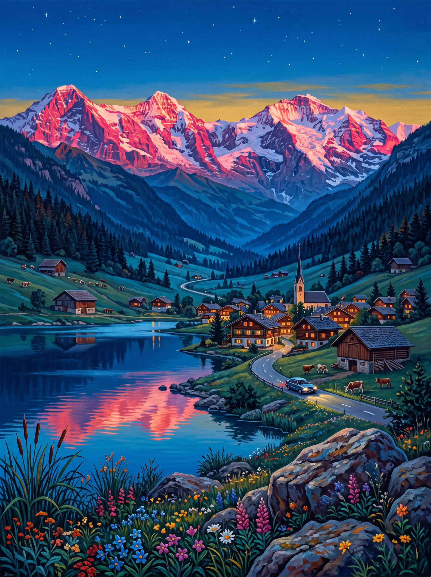 Alpenglow Valley