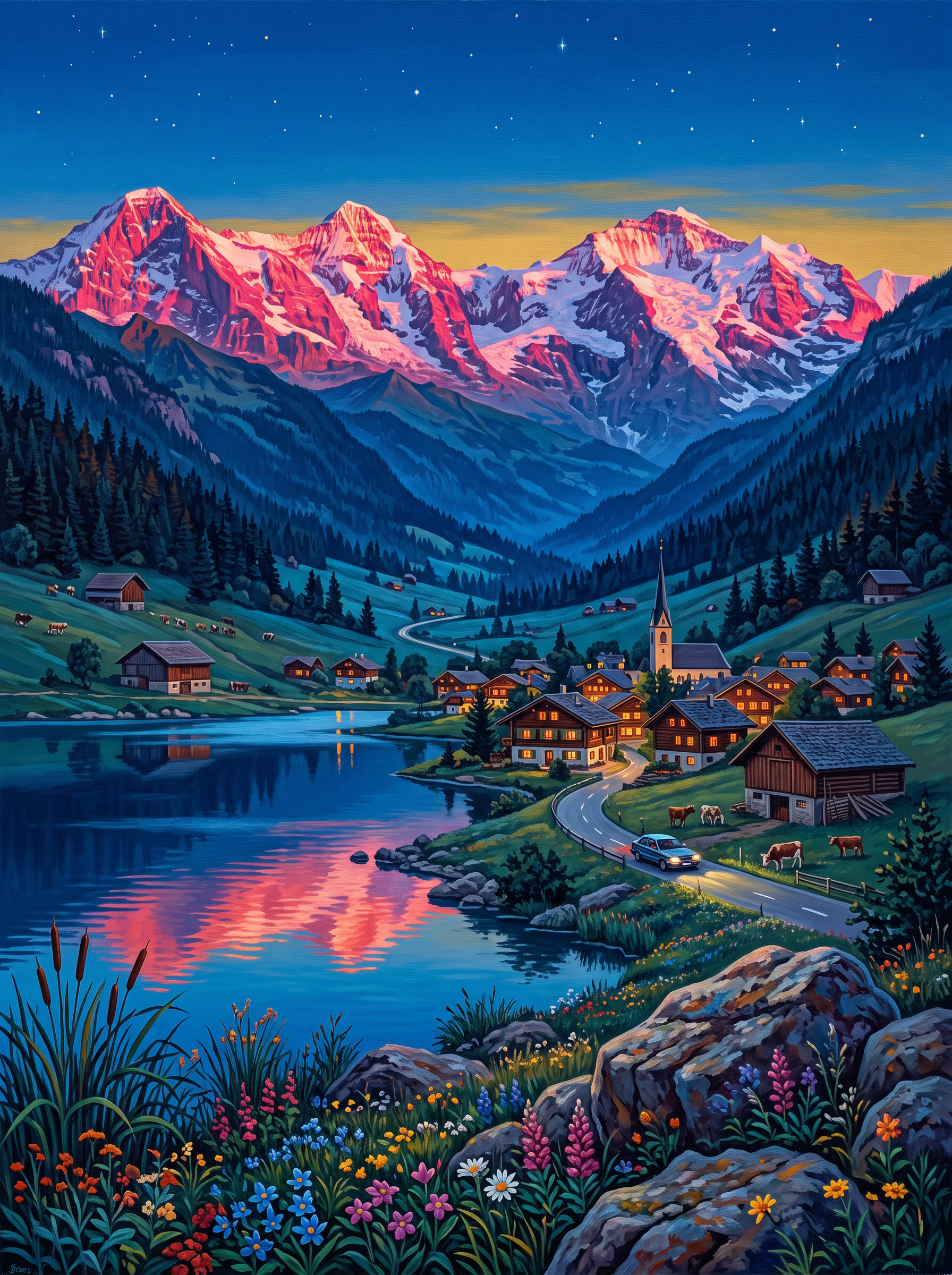 Alpenglow Valley