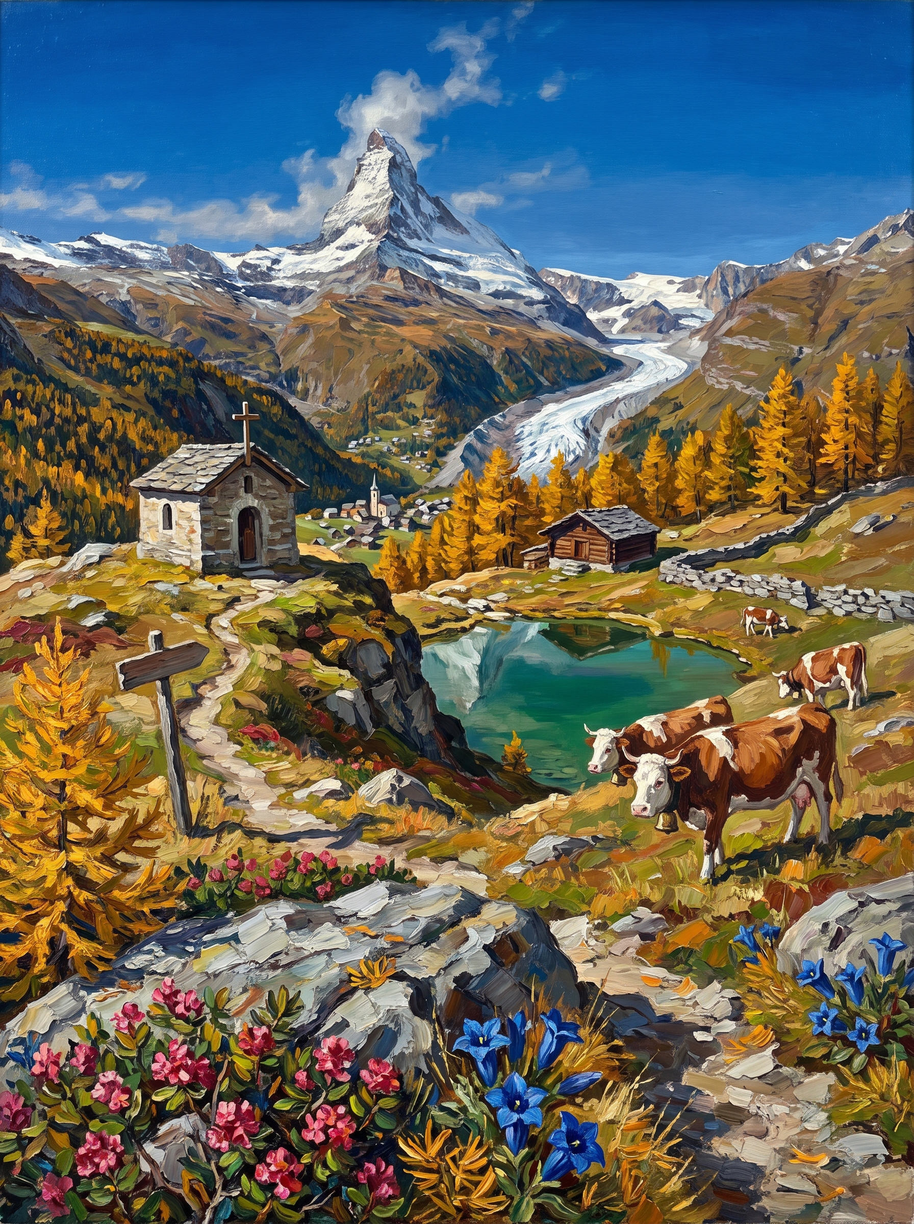 Alpine Chapel Peak