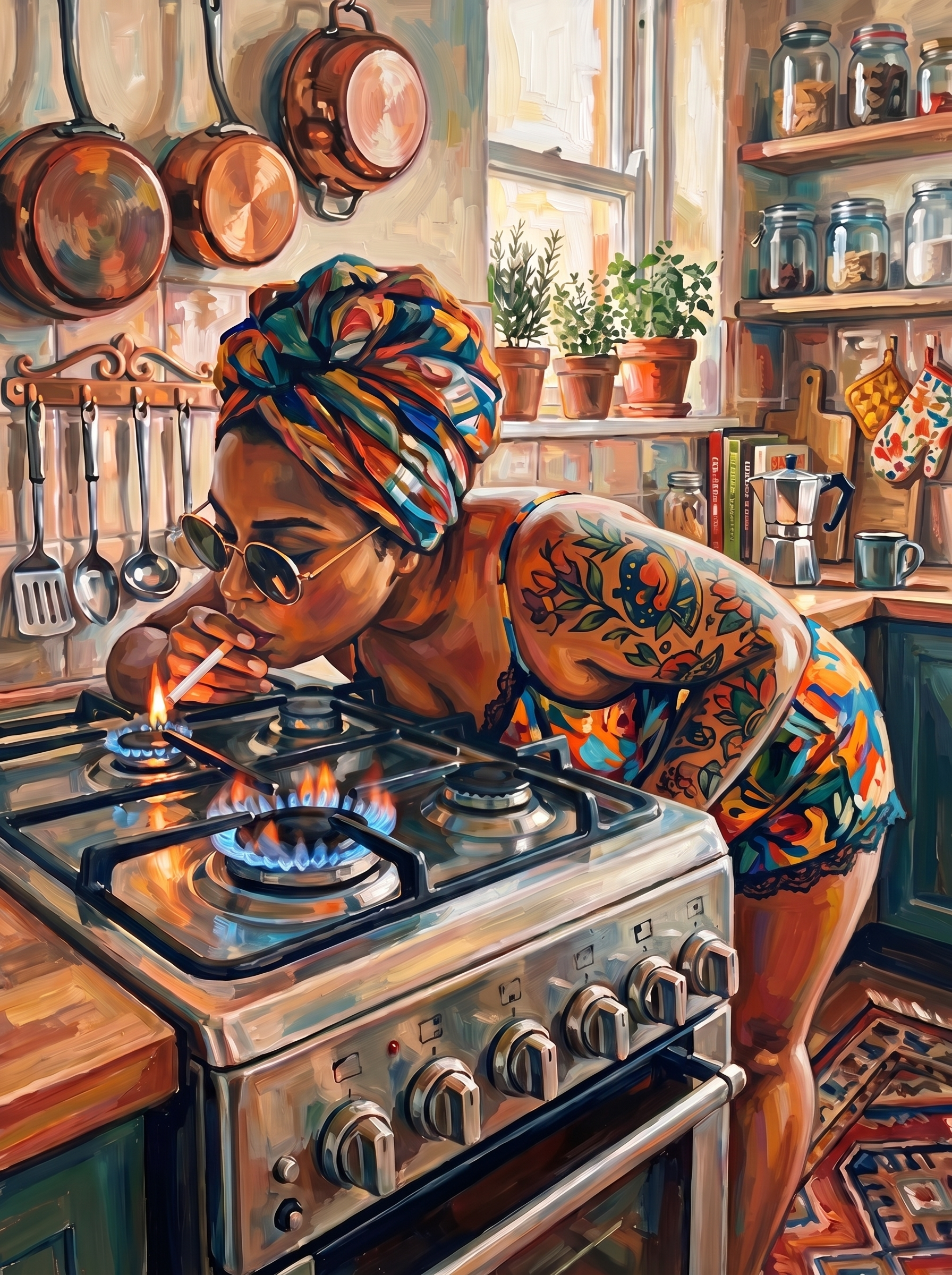 Amber Lace Kitchen