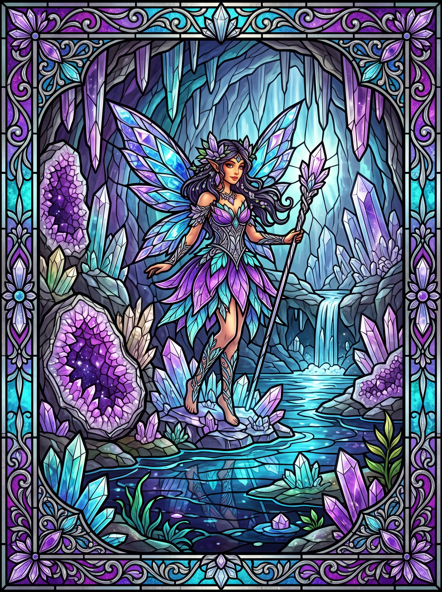 Amethyst Geode Fairy