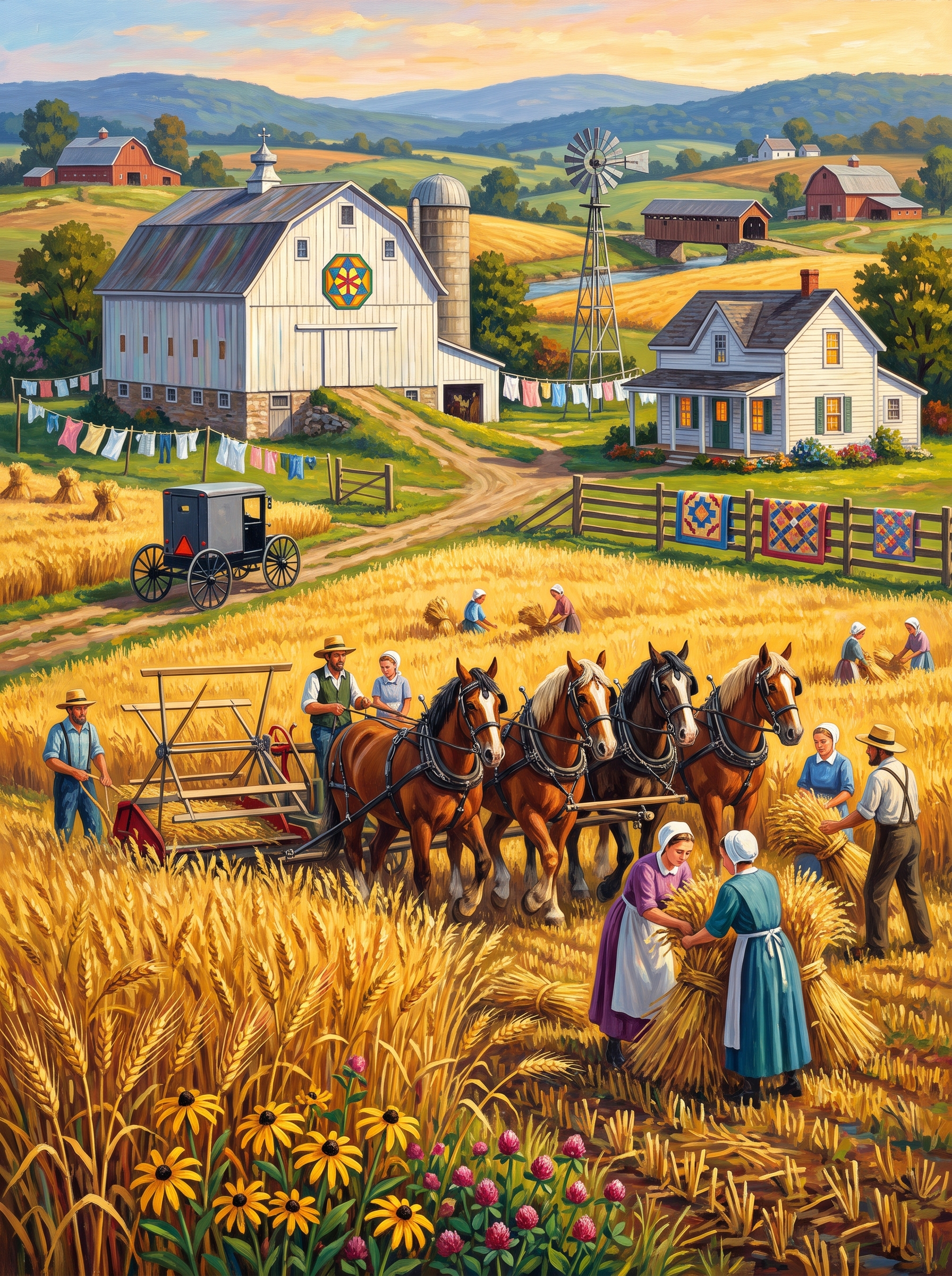 Amish Harvest