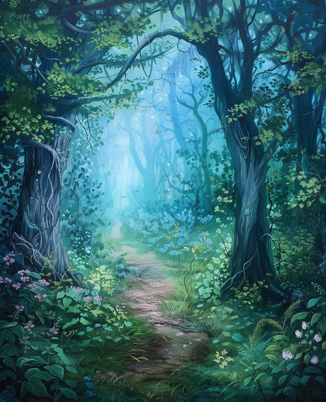 Enchanted Forest Path (Diamond Painting) Diamond Painting kit