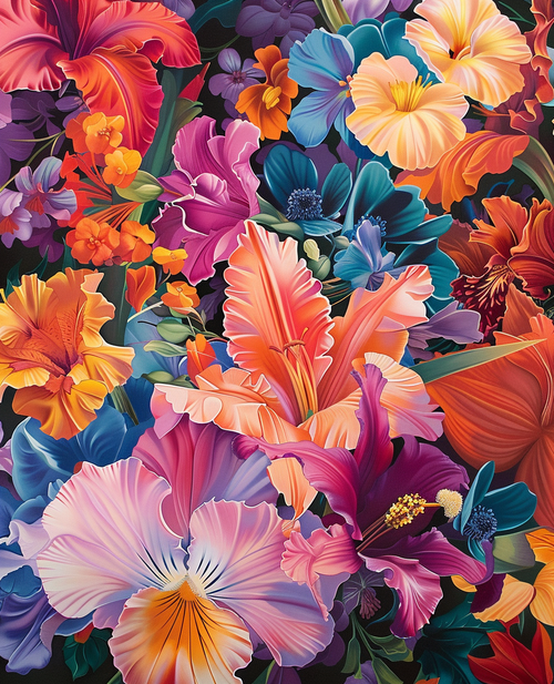 Petal Parade (Diamond Painting) Diamond Painting kit
