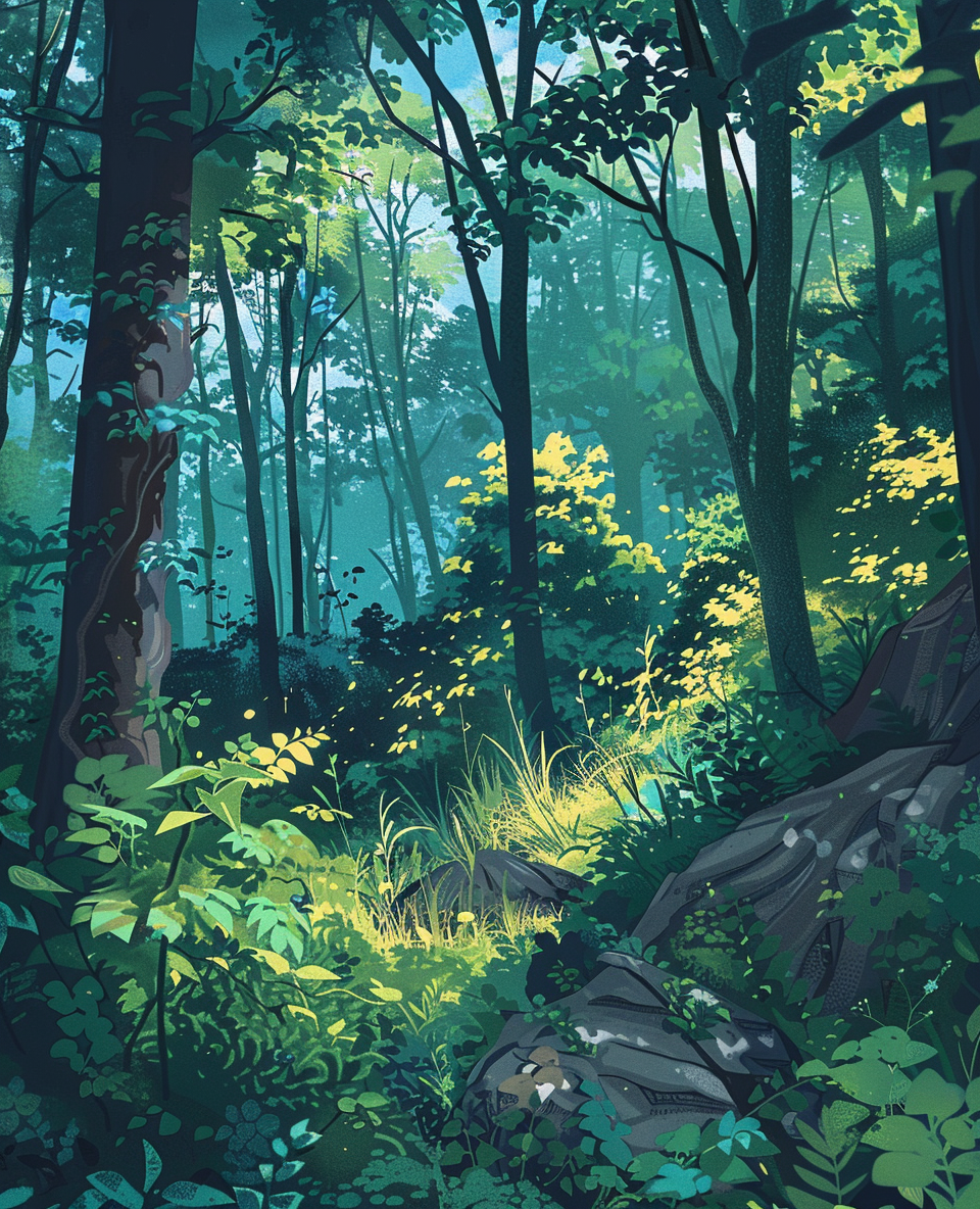 Enchanted Forest Glow (Diamond Painting) Diamond Painting kit