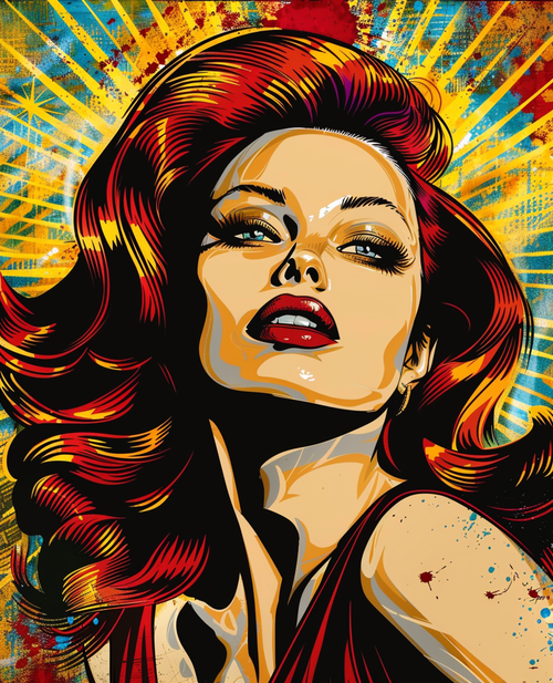 Retro Radiance (Diamond Painting) Diamond Painting kit