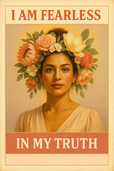 I Am Fearless in My Truth Halloween Paint by Numbers kit