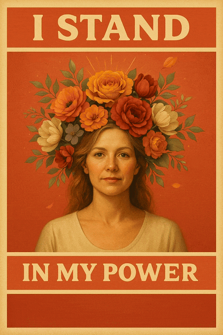 I Stand in My Power Halloween Paint by Numbers kit