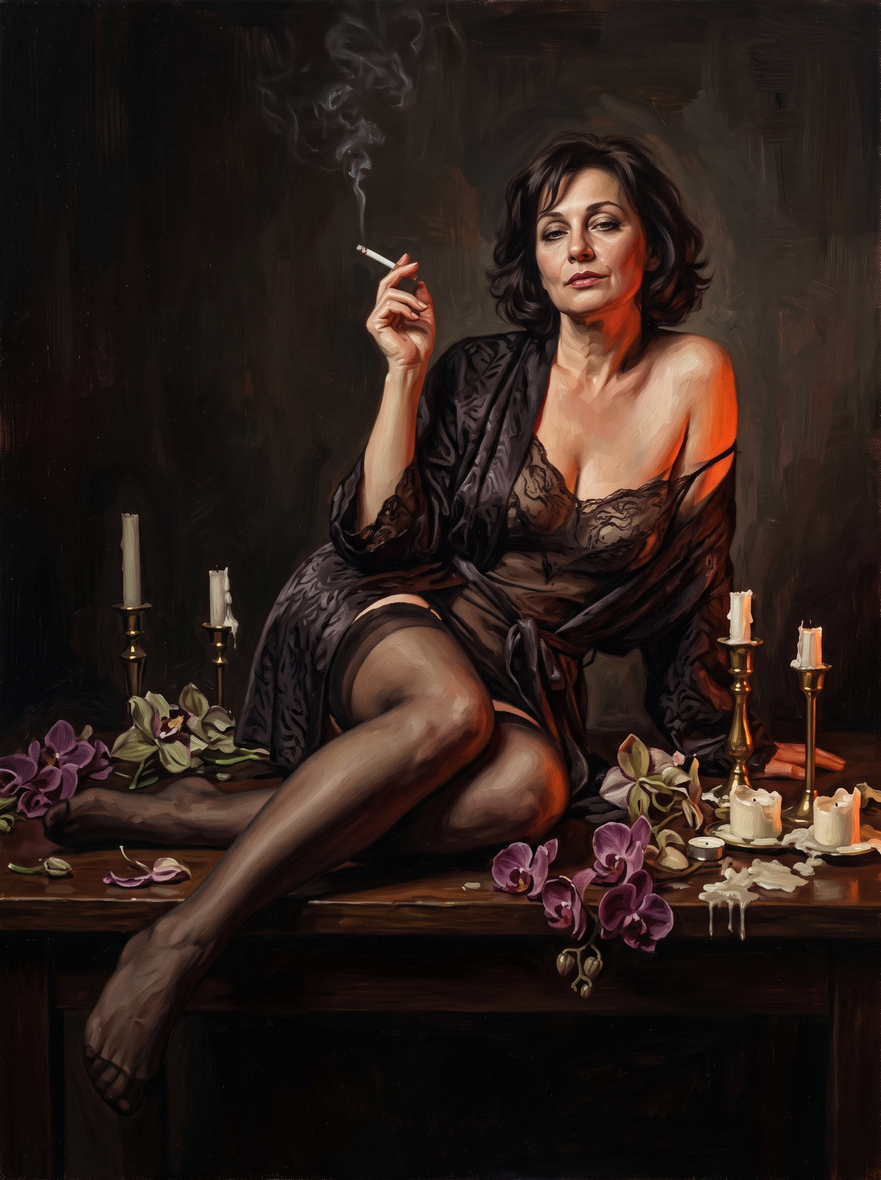 Among Wilted Orchids