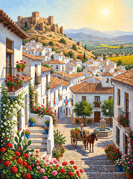 Andalusian White Village