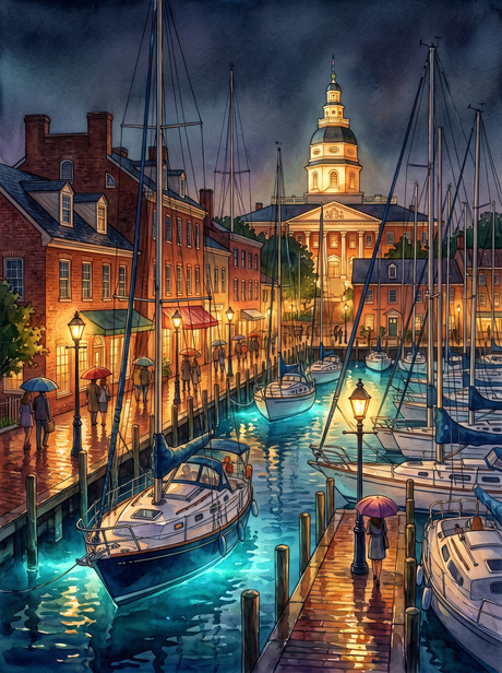 Bioluminescent Harbour, Annapolis