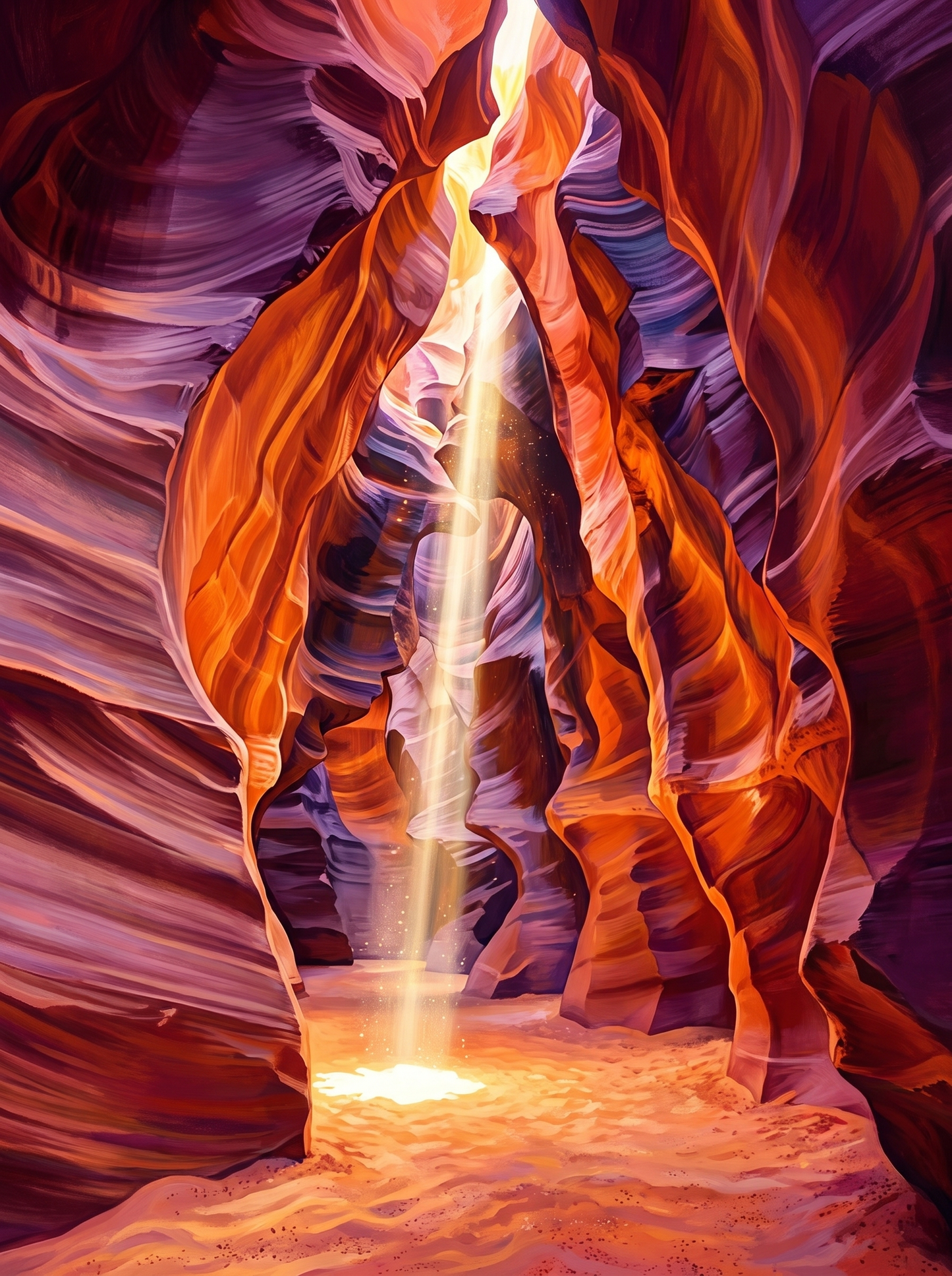 Antelope Canyon Light Beam