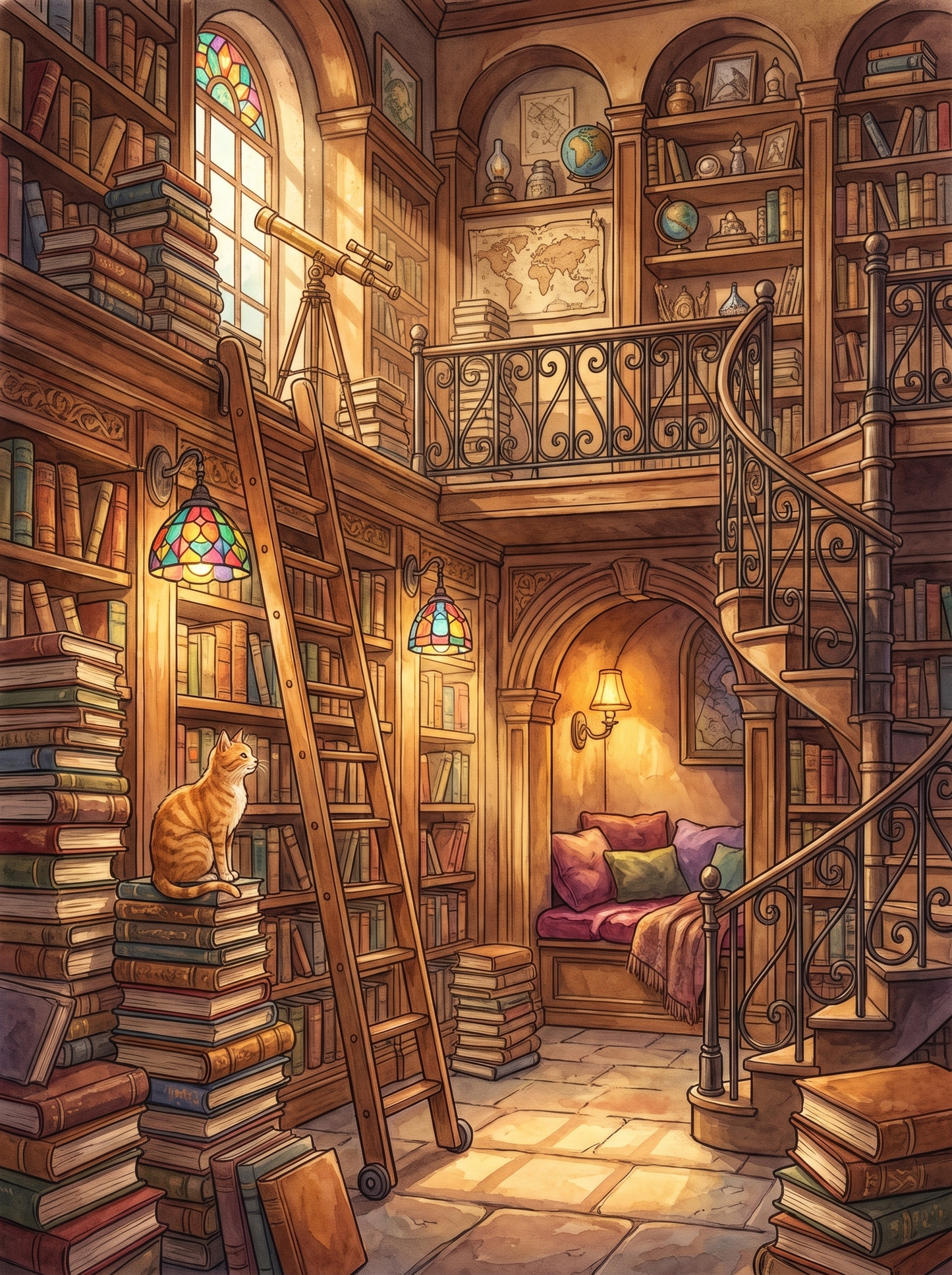 Shelves of Quiet Years