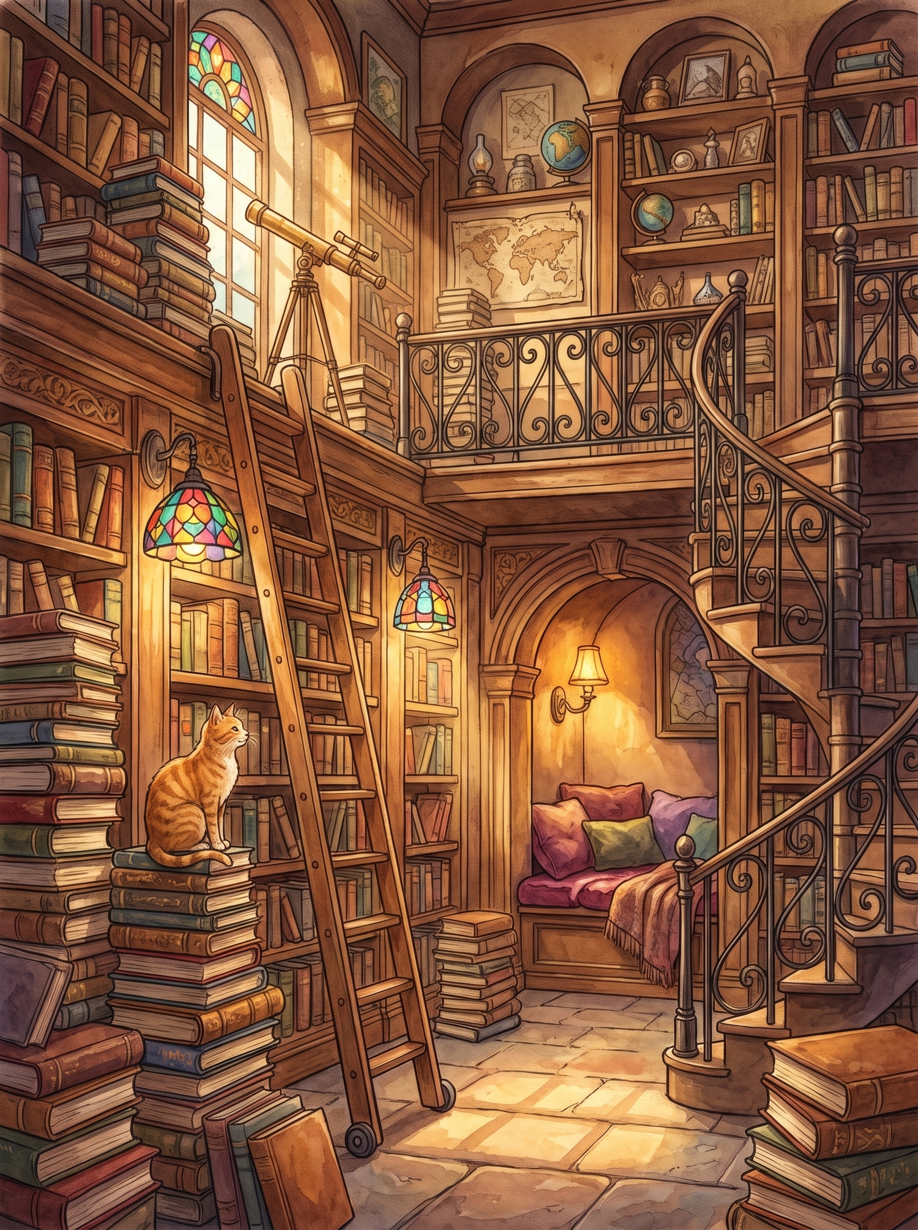 Shelves of Quiet Years