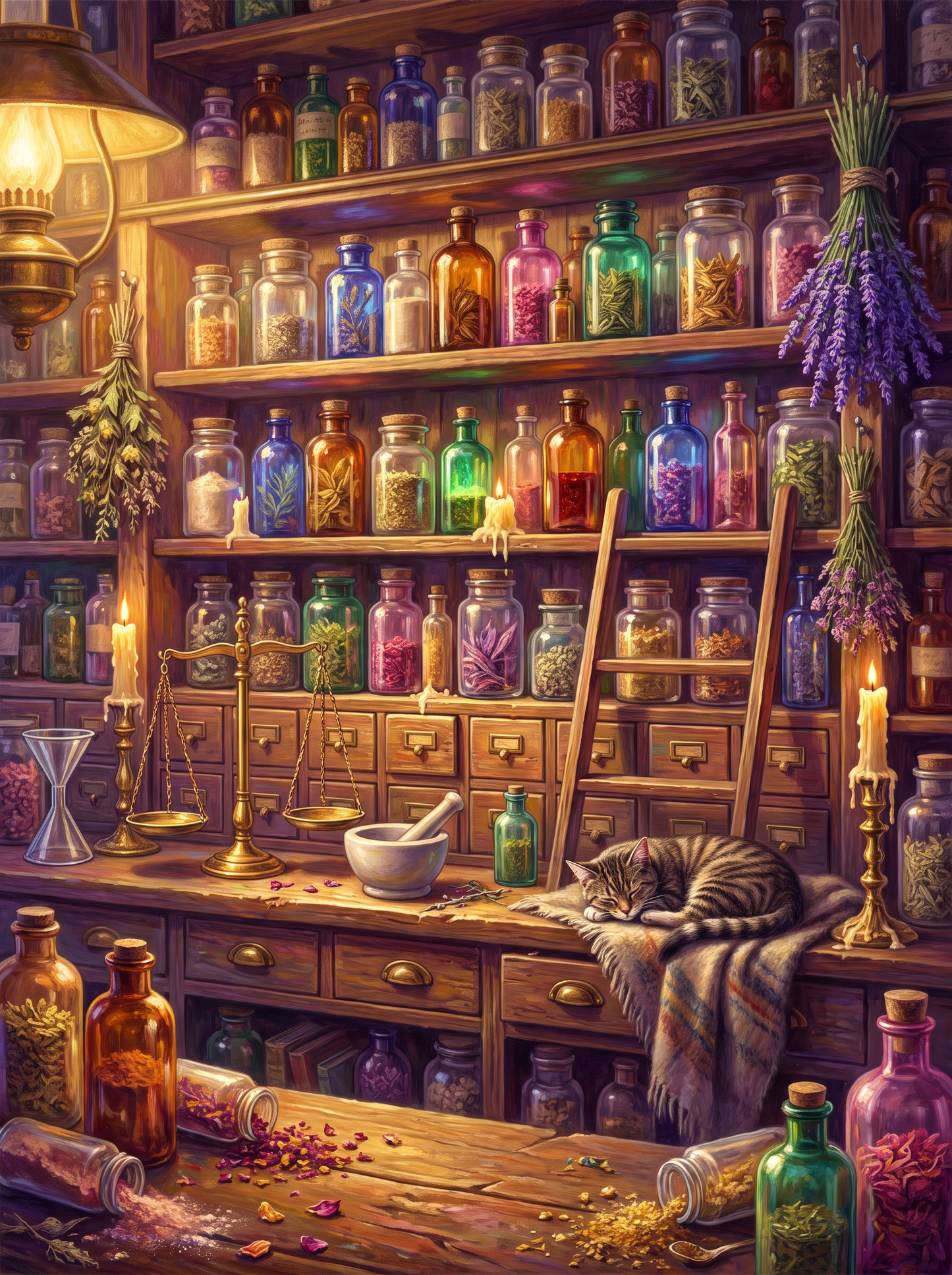 Apothecary Wall