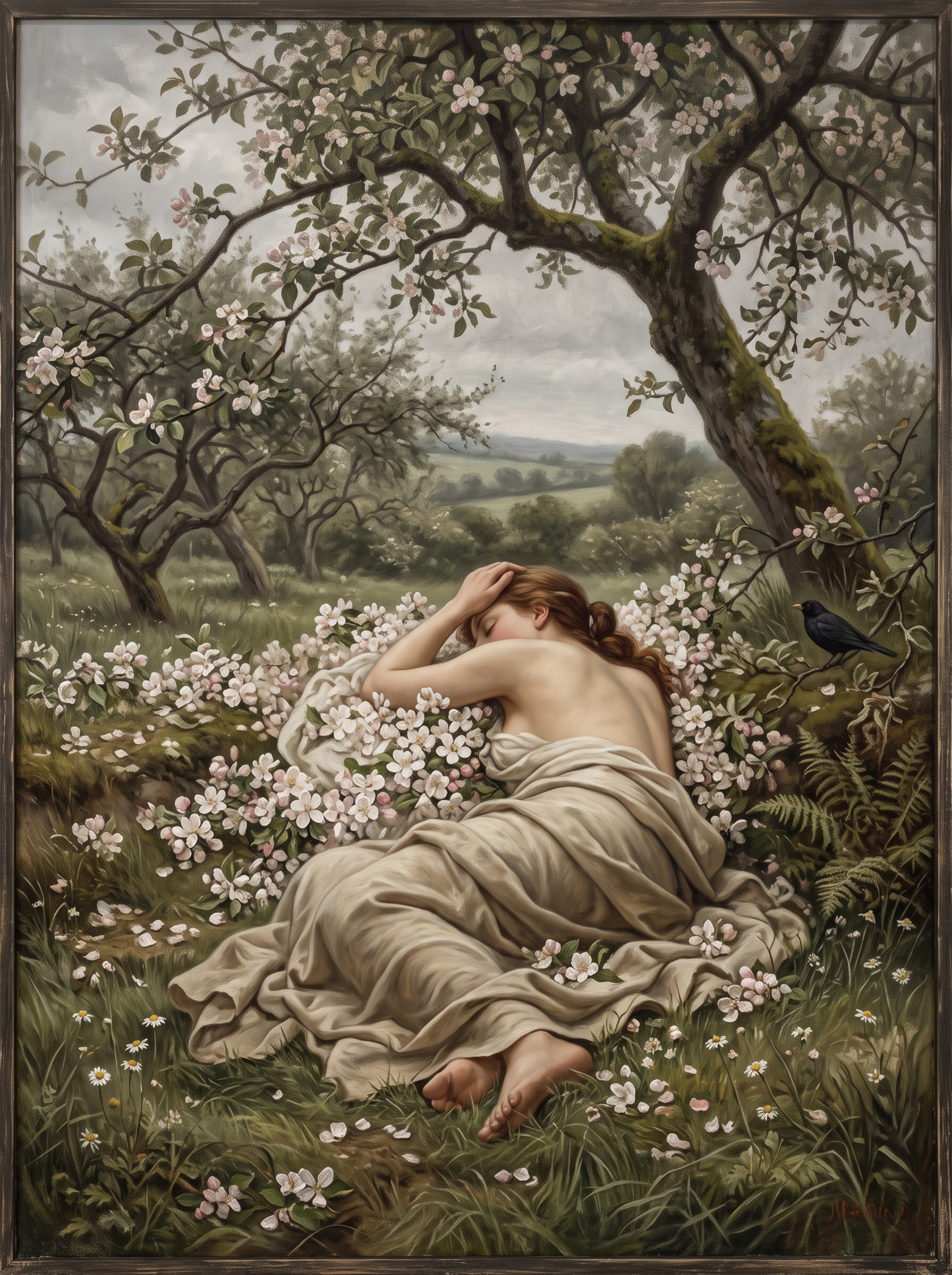 Apple Blossom Drift