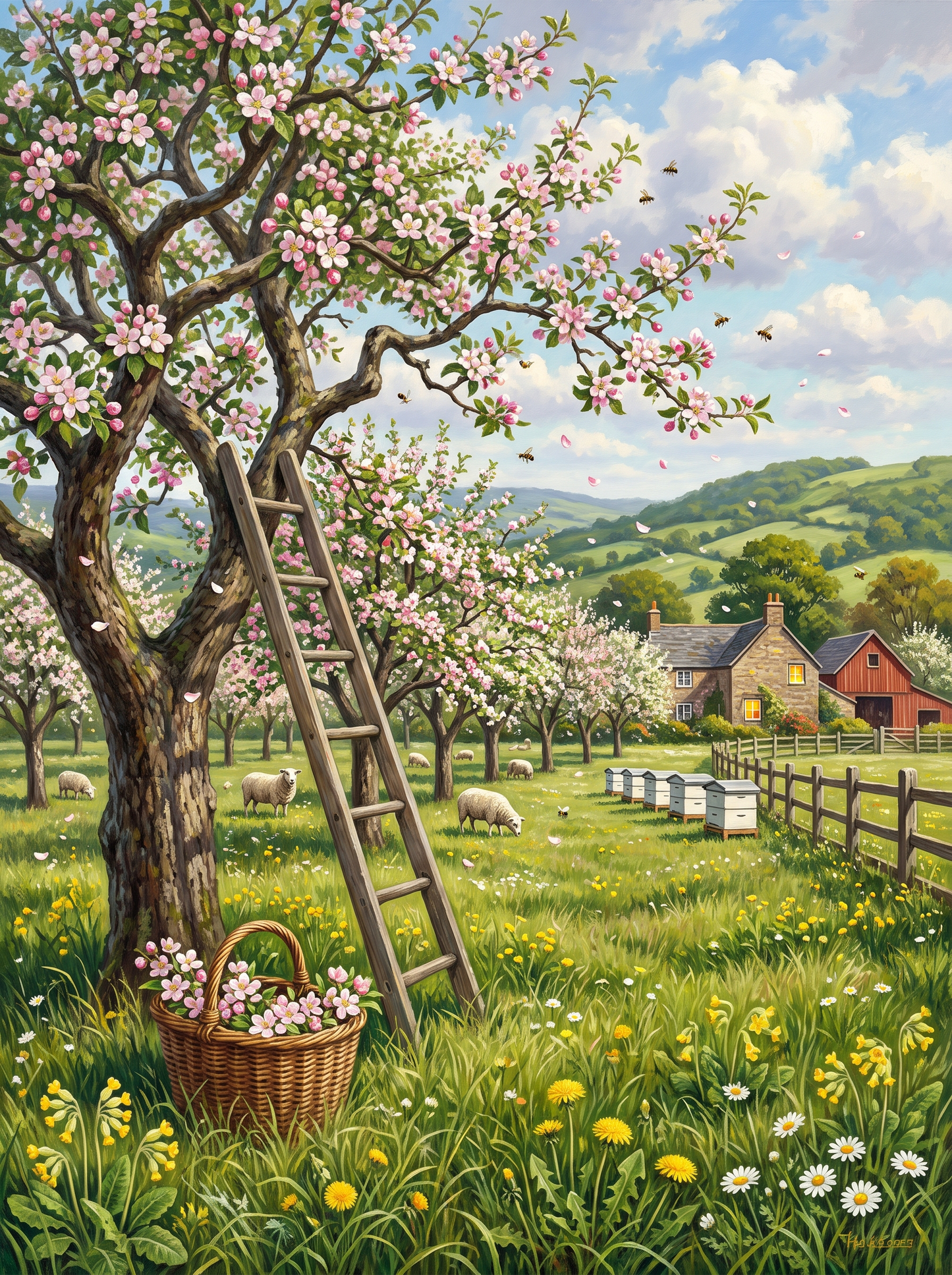 Apple Blossom Orchard