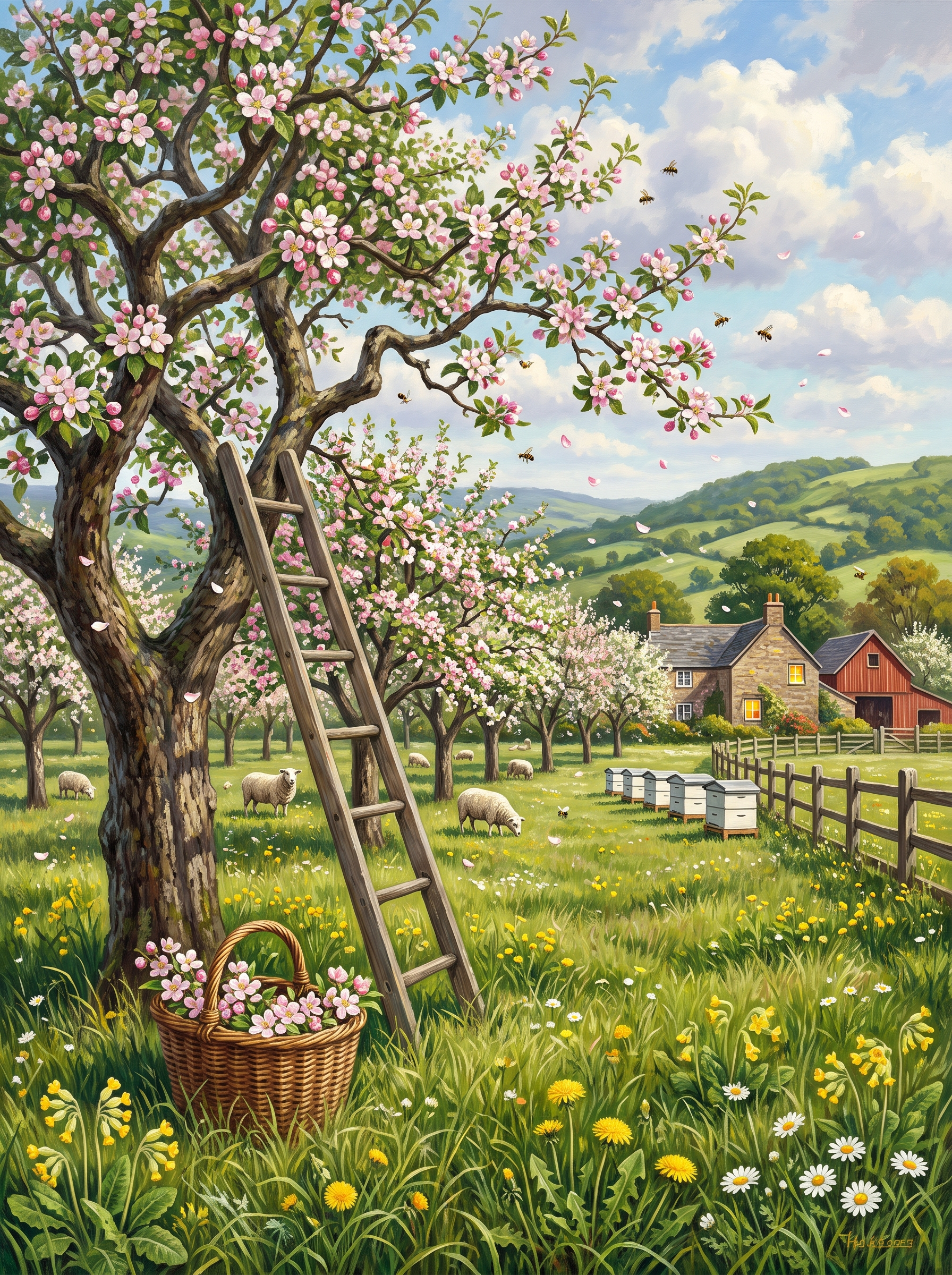 Apple Blossom Orchard