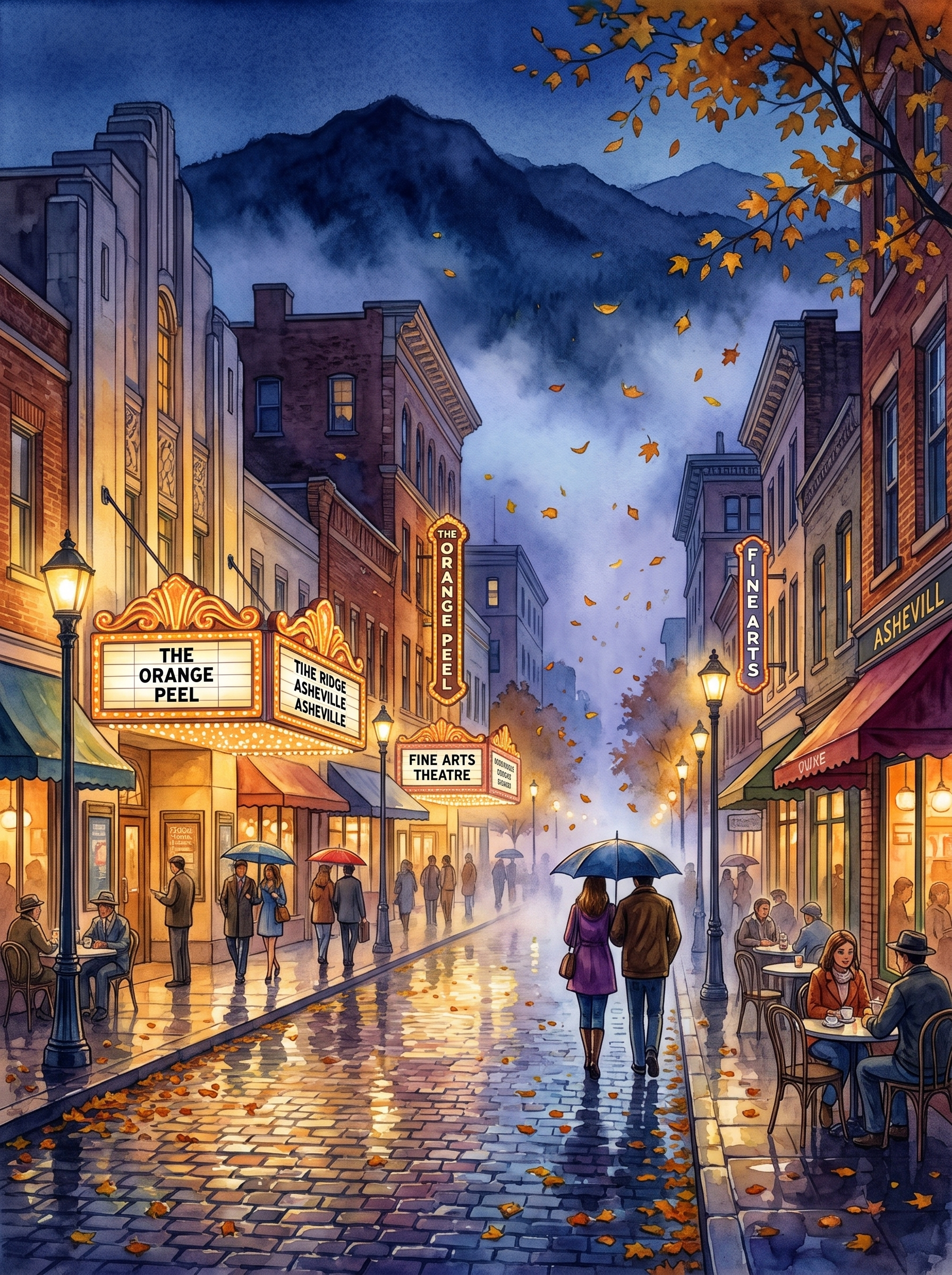 Blue Ridge Fog, Asheville