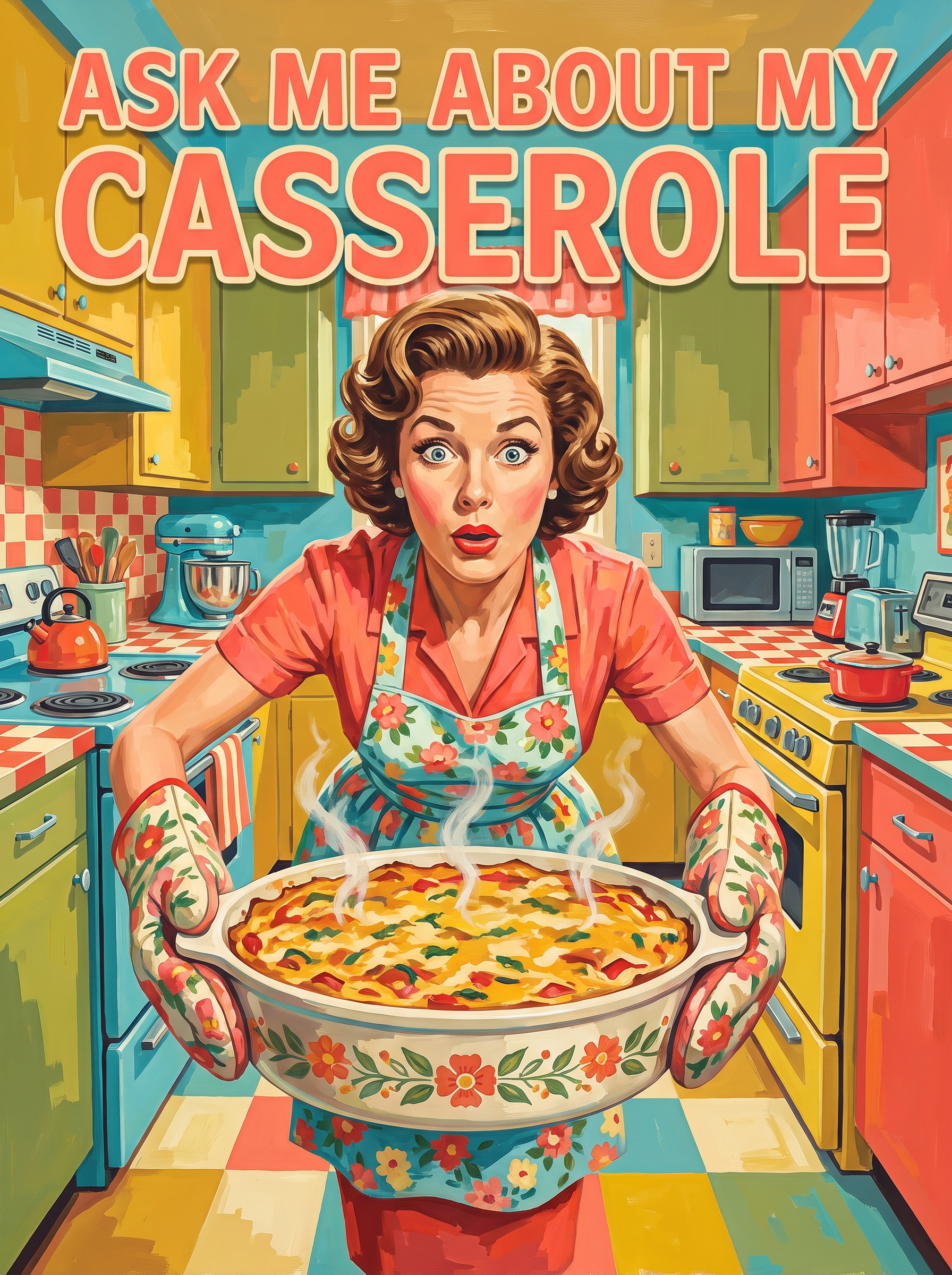 Ask Me About My Casserole