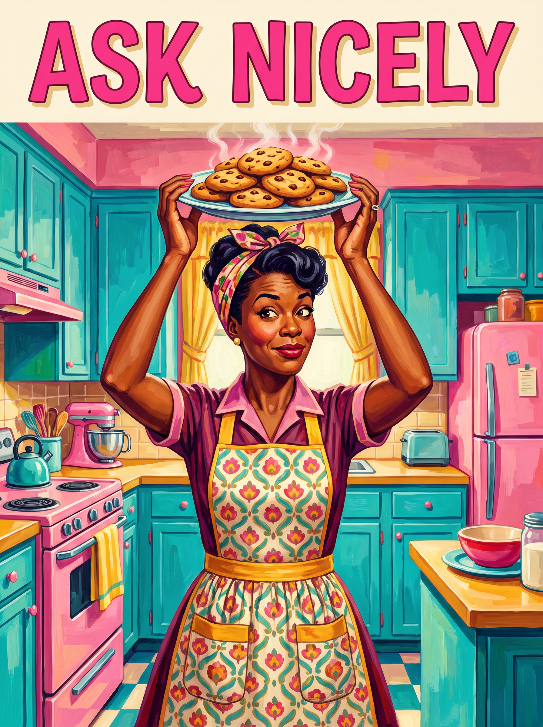 Ask Nicely, The Pink Kitchen