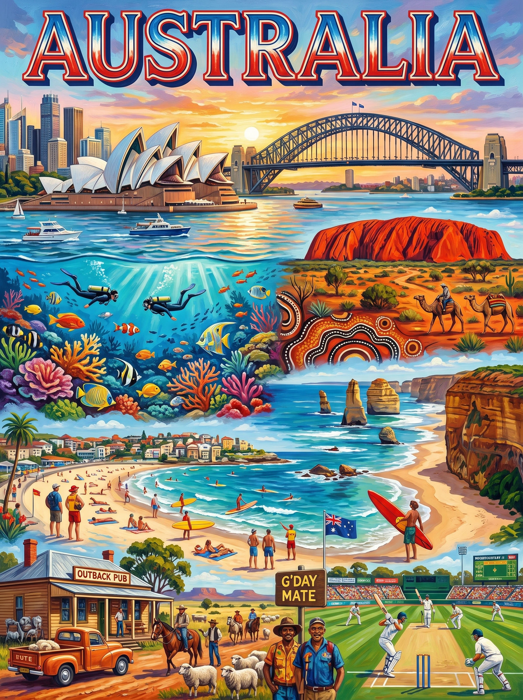 Australia Land Down Under