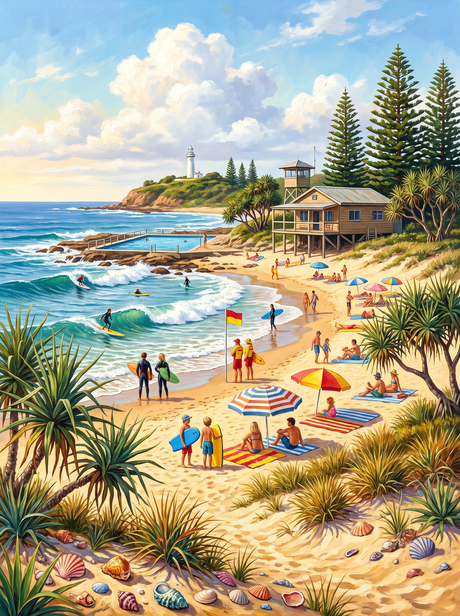 Australian Surf Beach