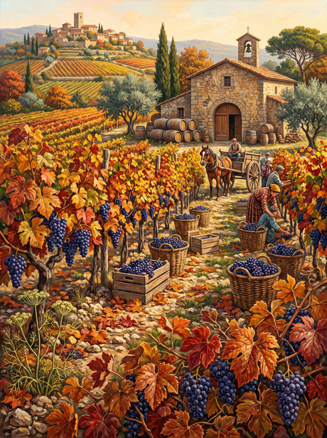 Autumn Vineyard