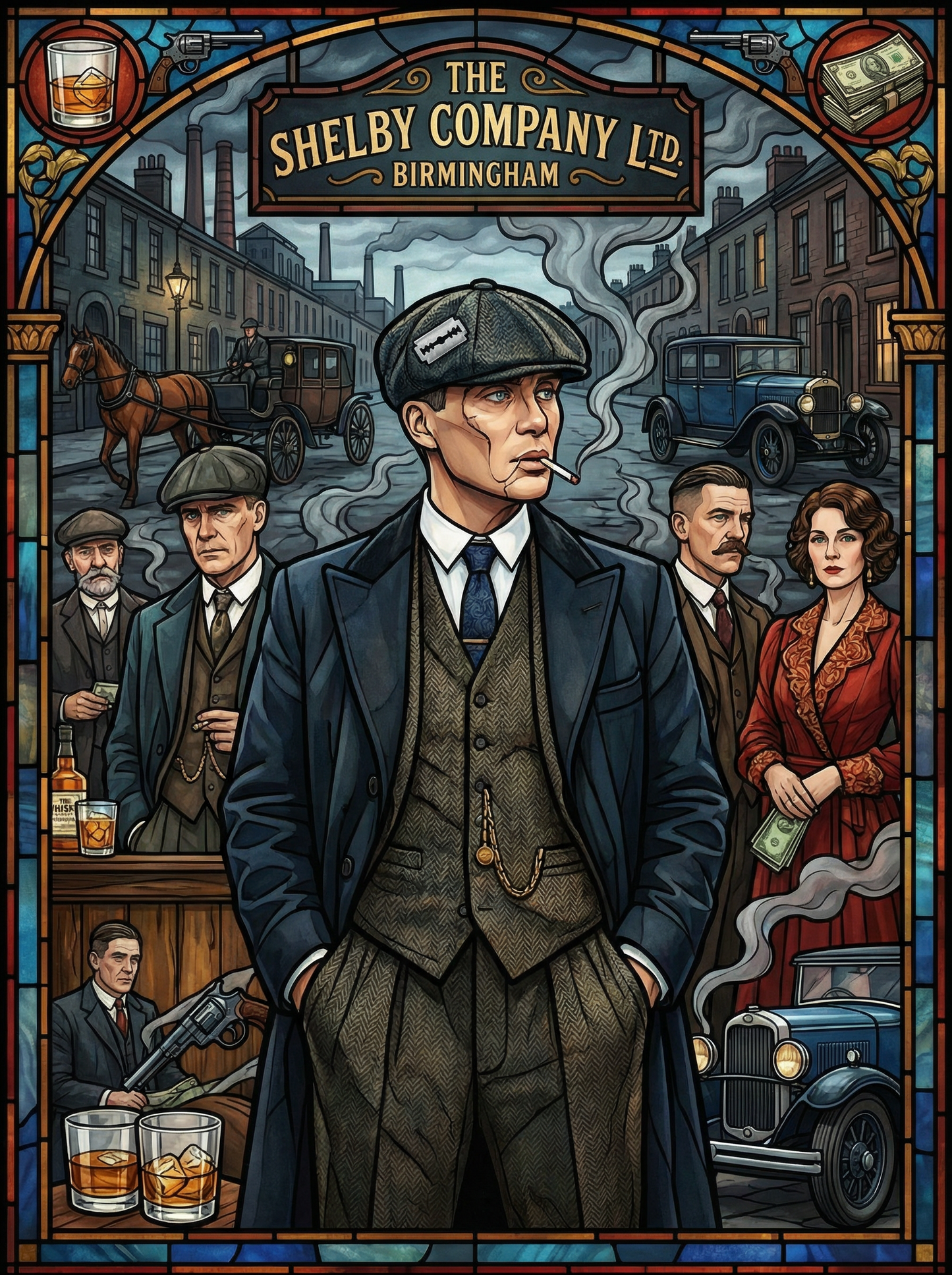 Birmingham Underworld Legacy (100 Color Diamond Painting)
