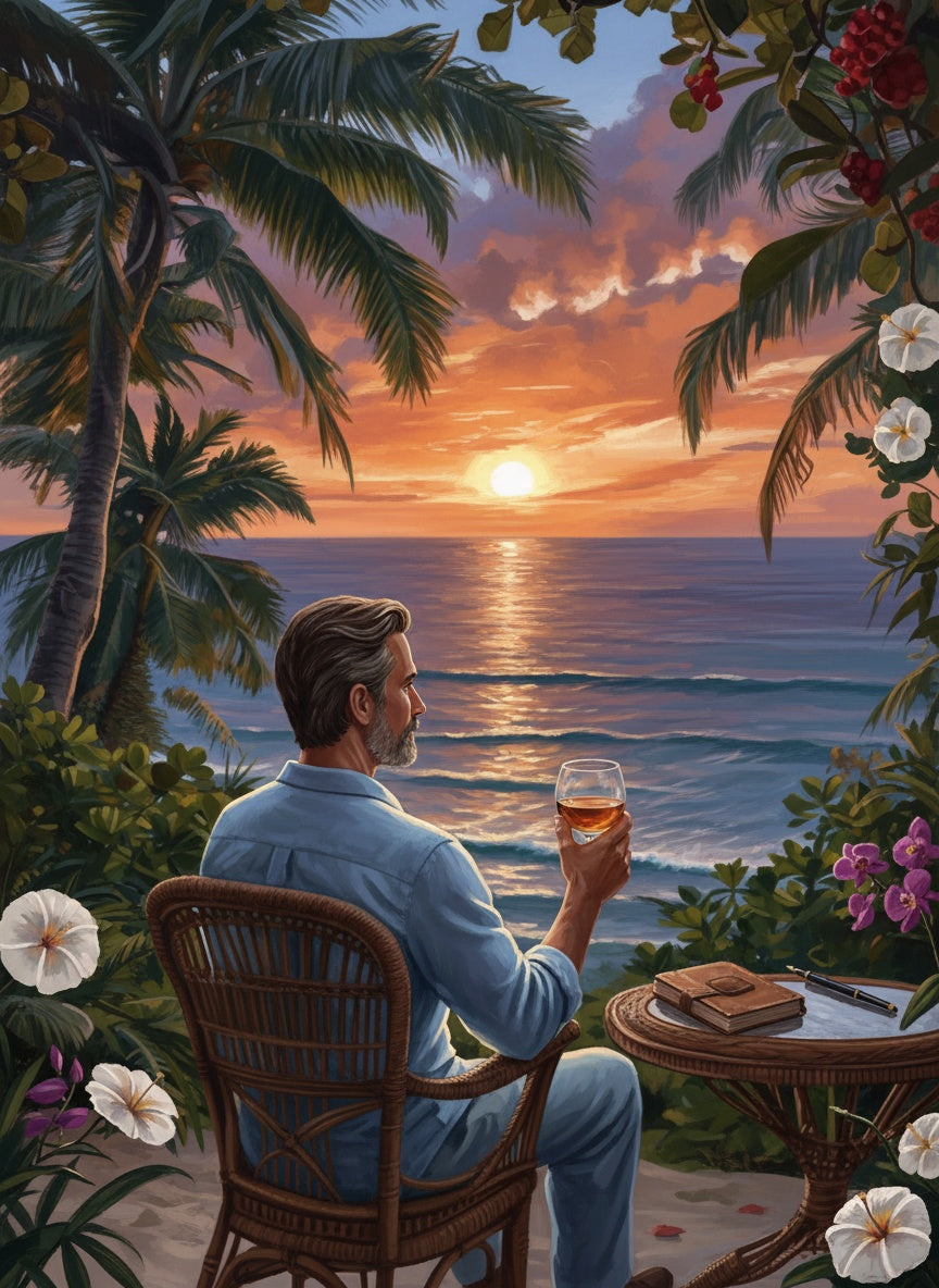 Evening Reflections (Board Canvas)