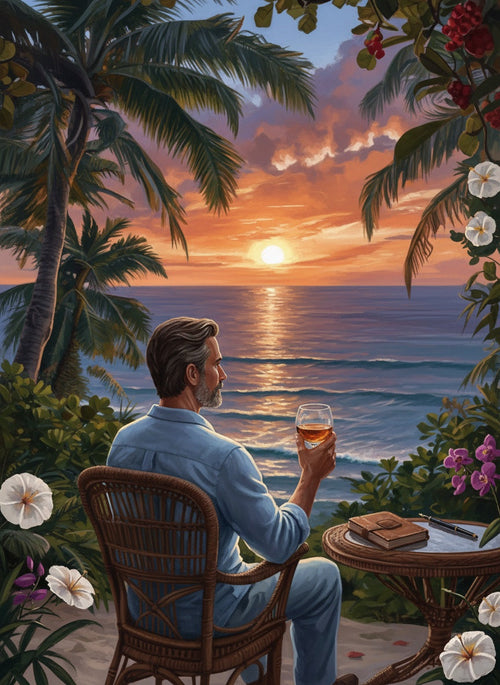 Evening Reflections (Board Canvas)