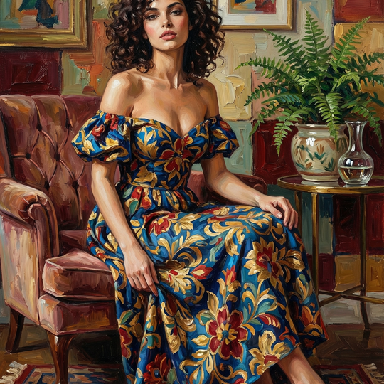 Quiet Room Elegance (100 Color Diamond Painting) Diamond Painting kit