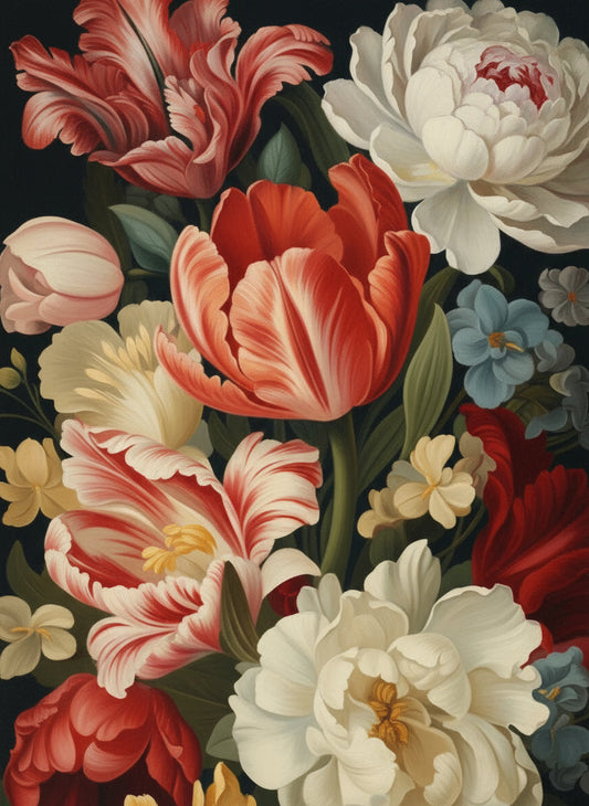 Baroque Garden (Board Canvas)