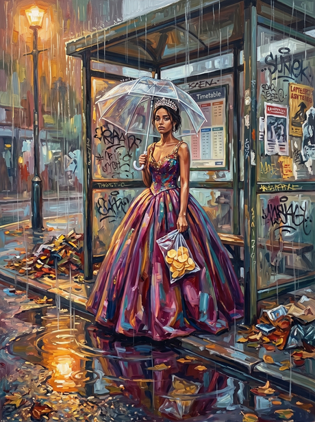 Waiting in Silk