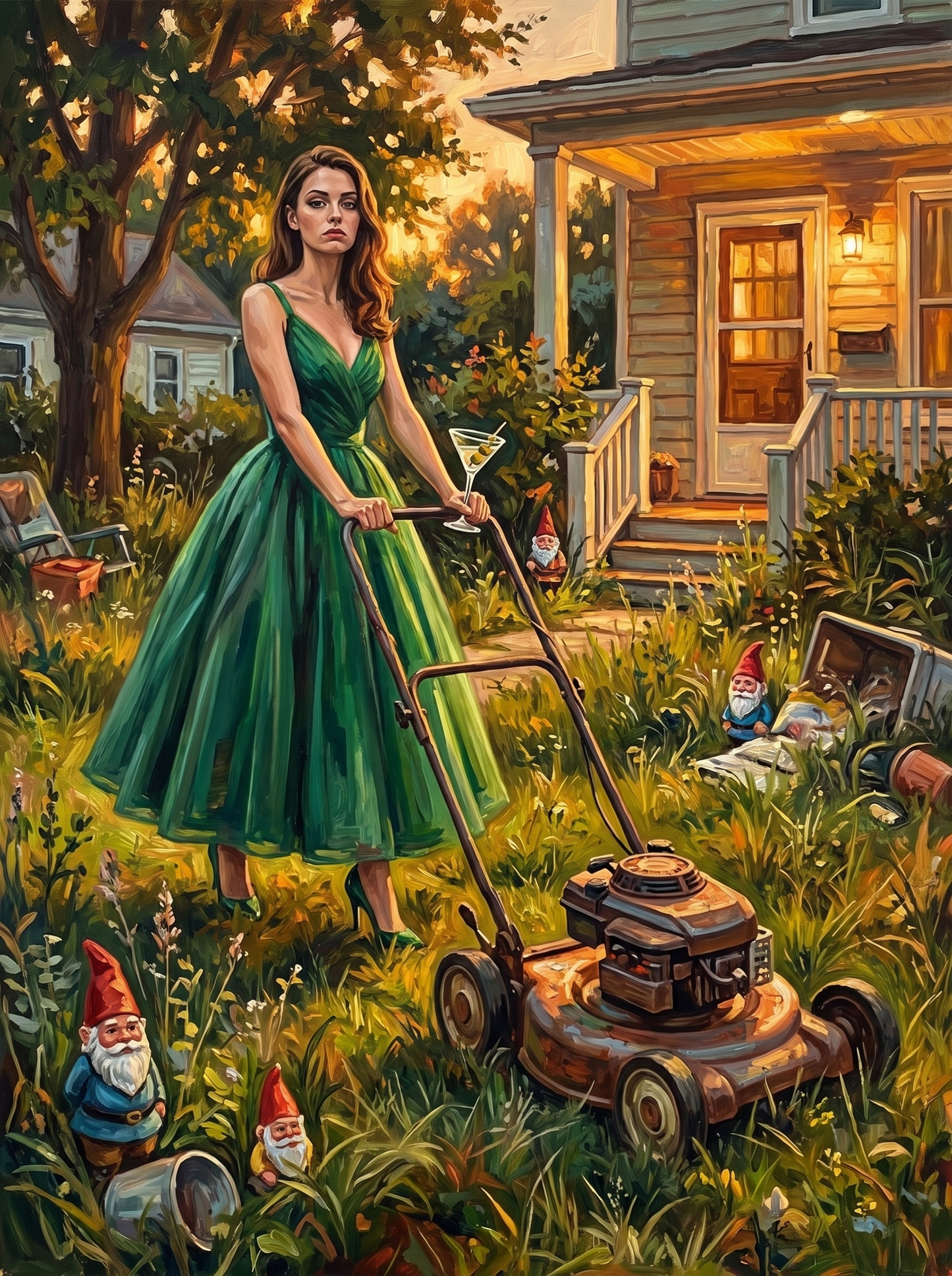 Ballgown vs. the Lawn