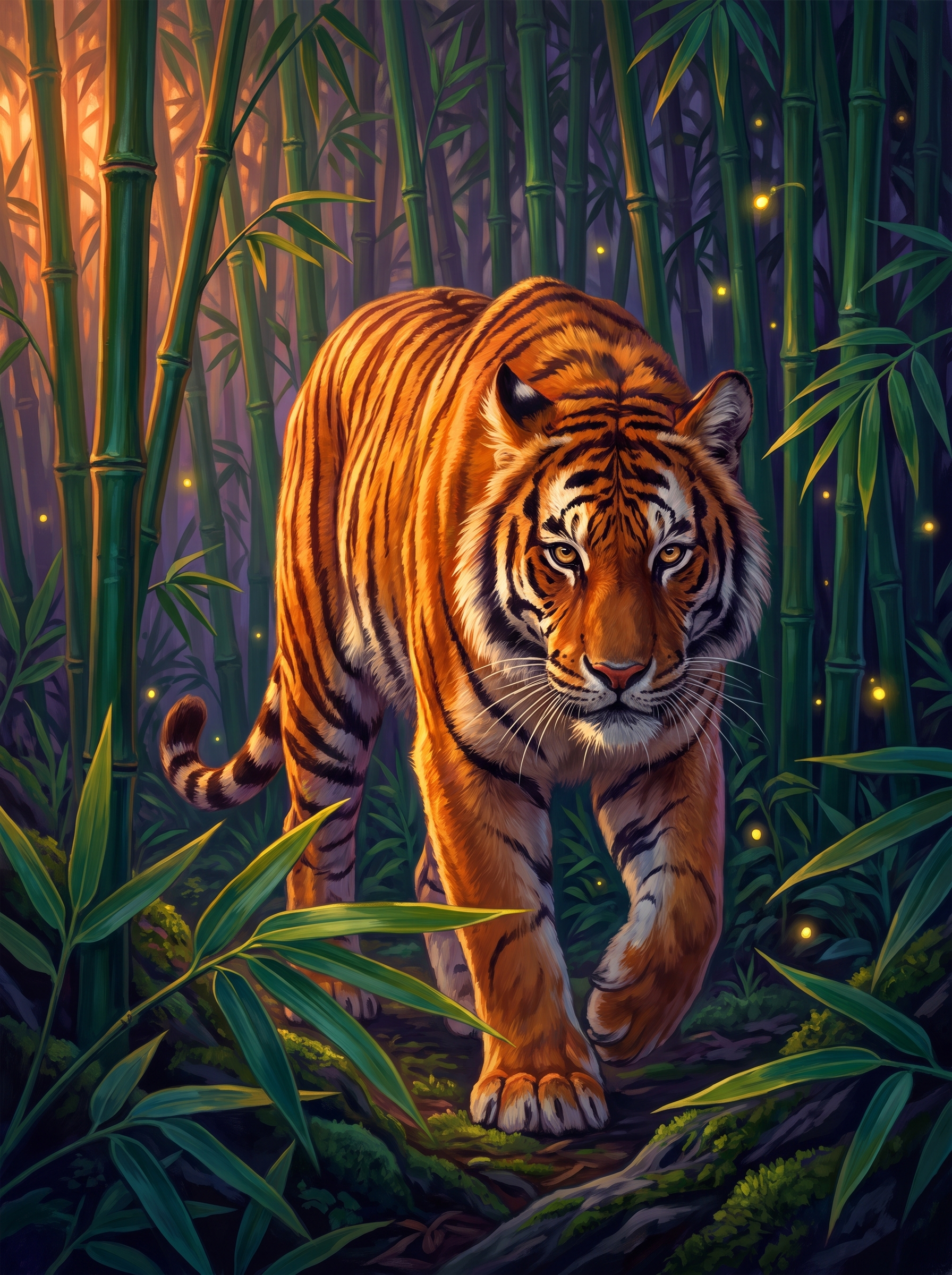 Bamboo Dusk Tiger