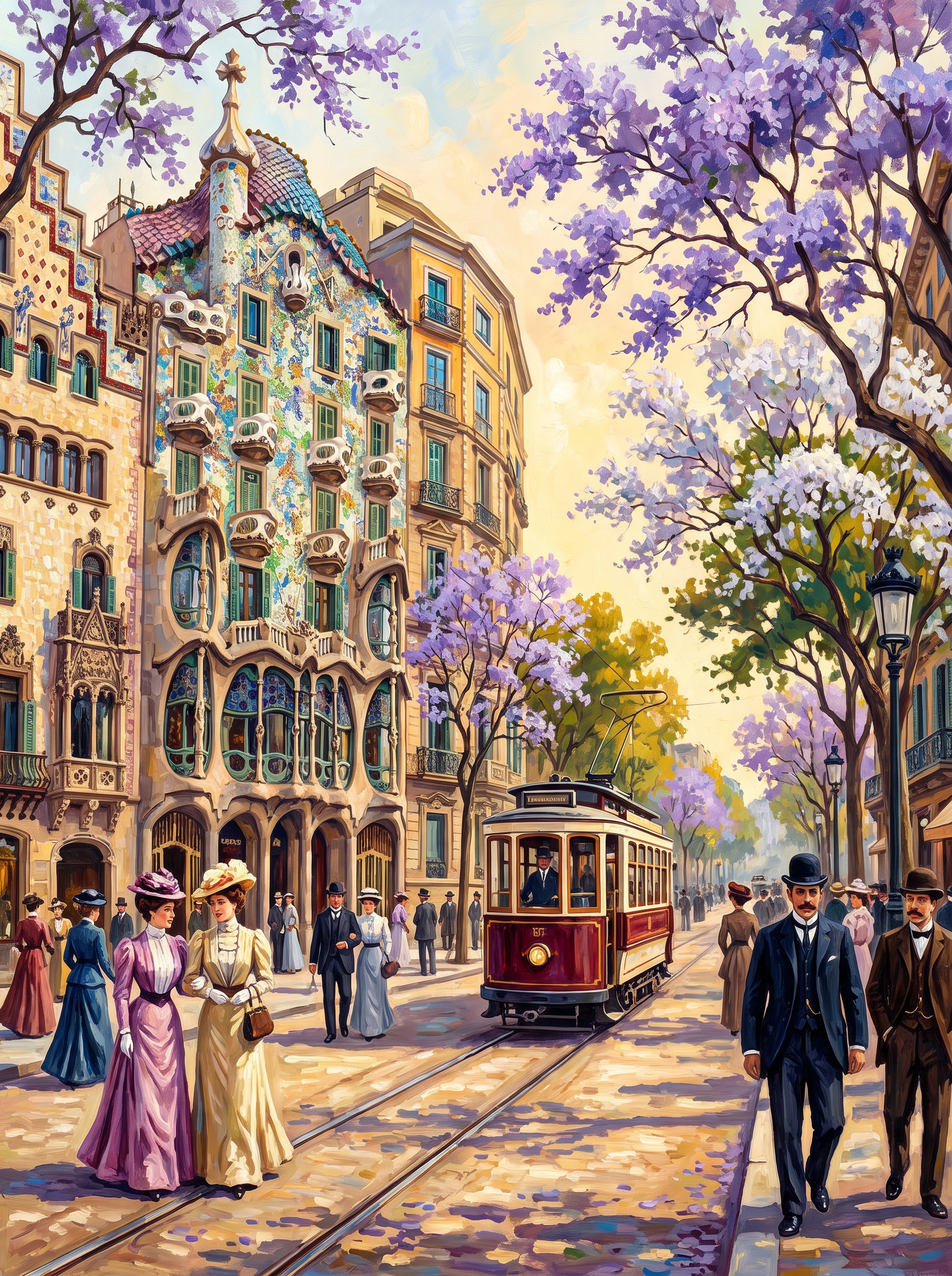 Barcelona Modernisme Gaudi 1910