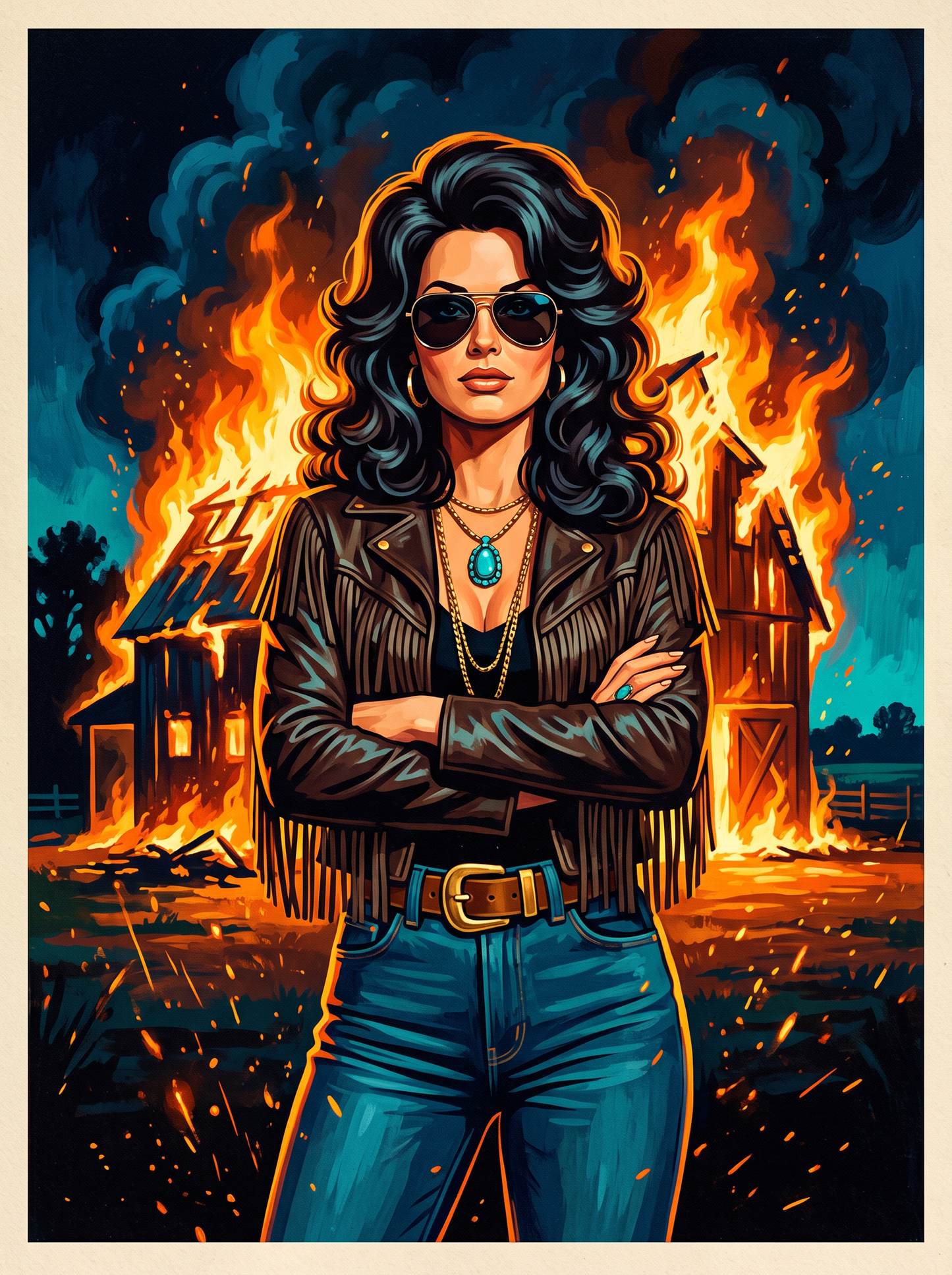 Barn Ablaze Bravado