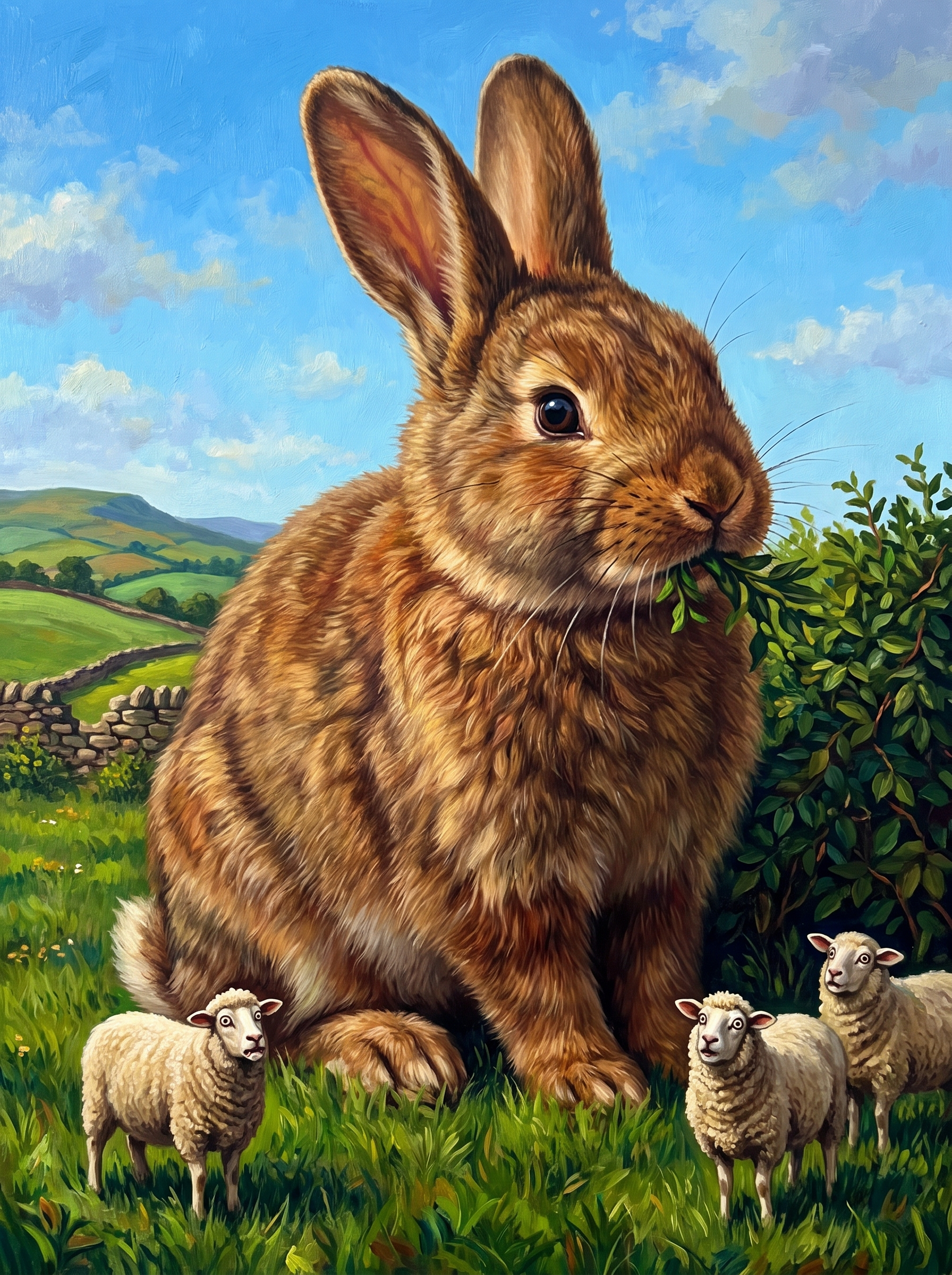 Barn-Sized Rabbit